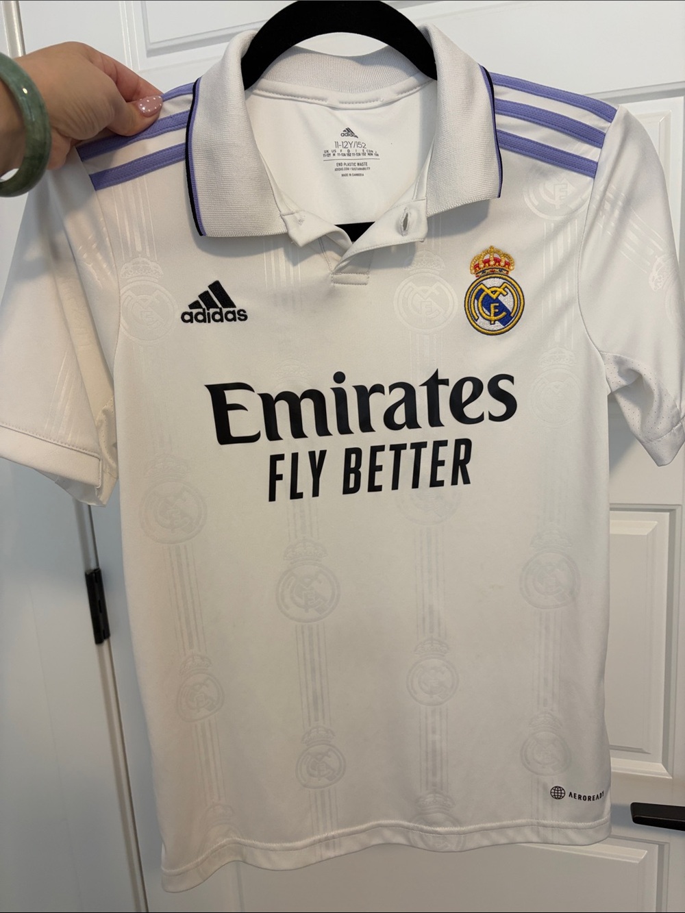 adidas youth Real Madrid Jersey